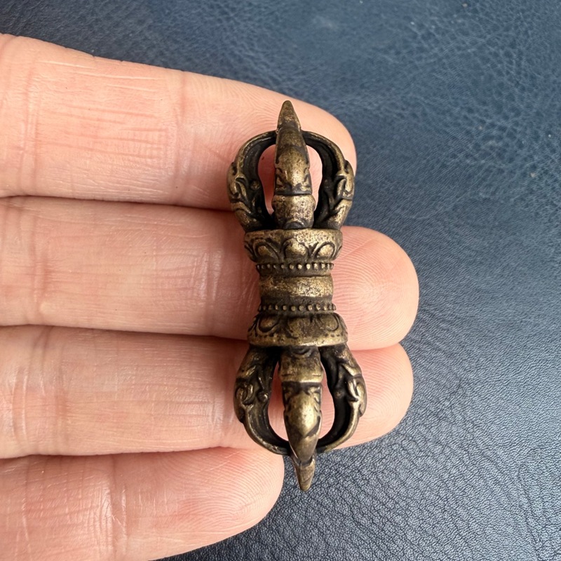Small Vintage Collectible Items - 티베트 스타일 황동 소형 펜던트, 빈티지풍