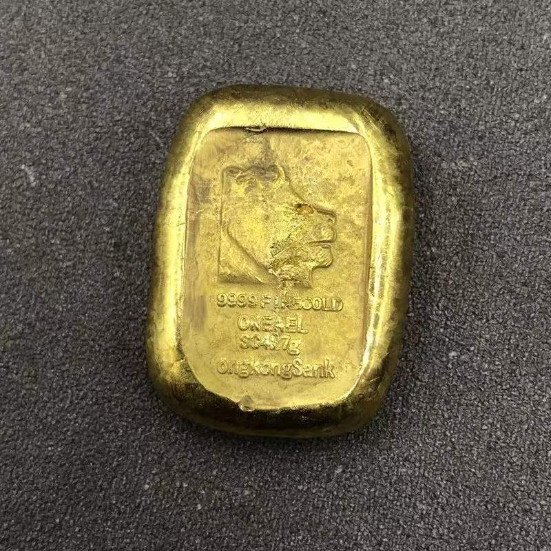 Small Vintage Collectible Items - 앤틱 구리 두꺼운 금화, 금괴, 동전,