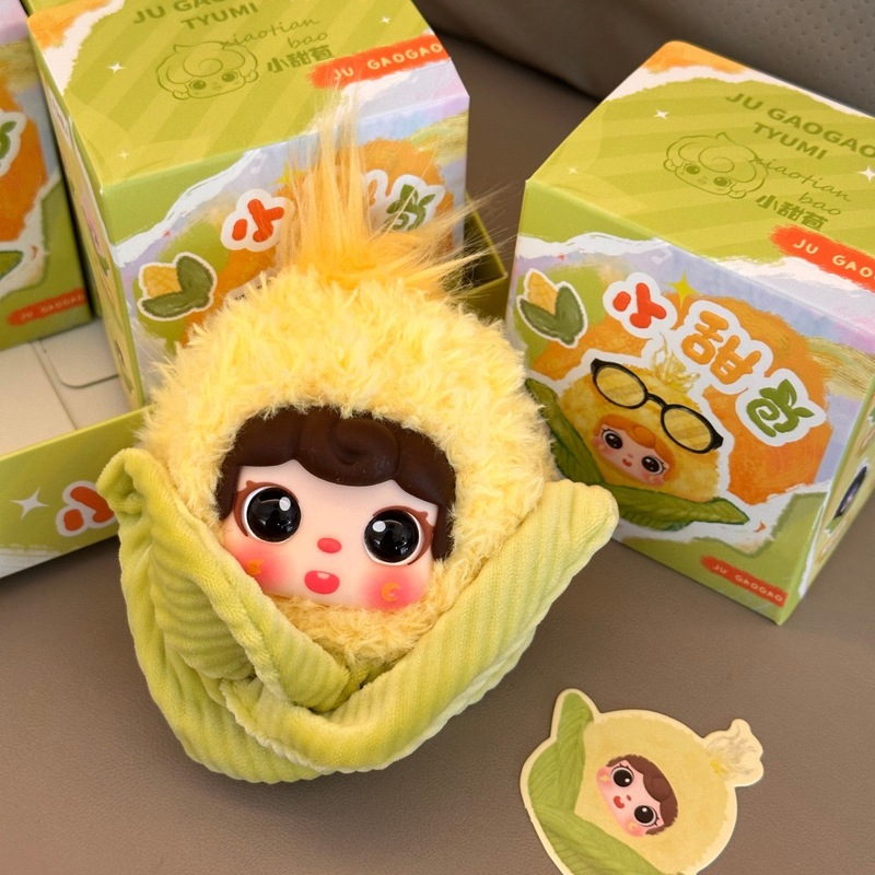 플러시 옥수수 인형 열쇠고리 귀여운 만화 가방 장식품  - Collectible Collection 리뷰 및 가격