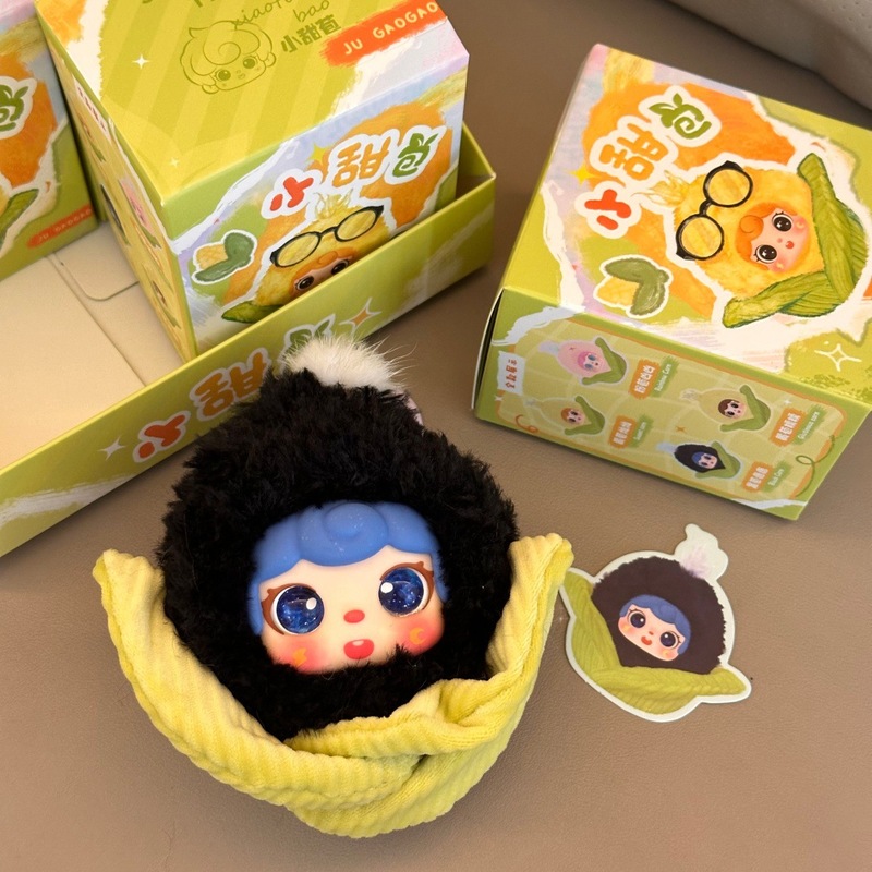 플러시 옥수수 인형 열쇠고리 귀여운 만화 가방 장식품  - Collectible Collection 리뷰 및 가격