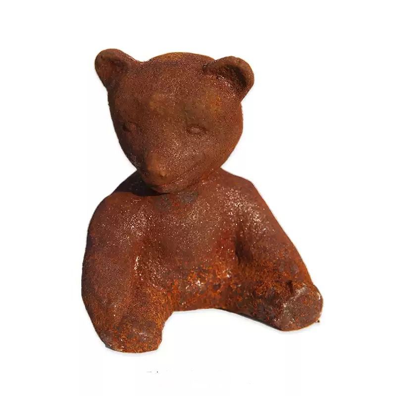 소박한 주철 곰 조각상 2개 세트, 빈티지 미니 동물  - Vintage Collectible Bears 리뷰 및 가격