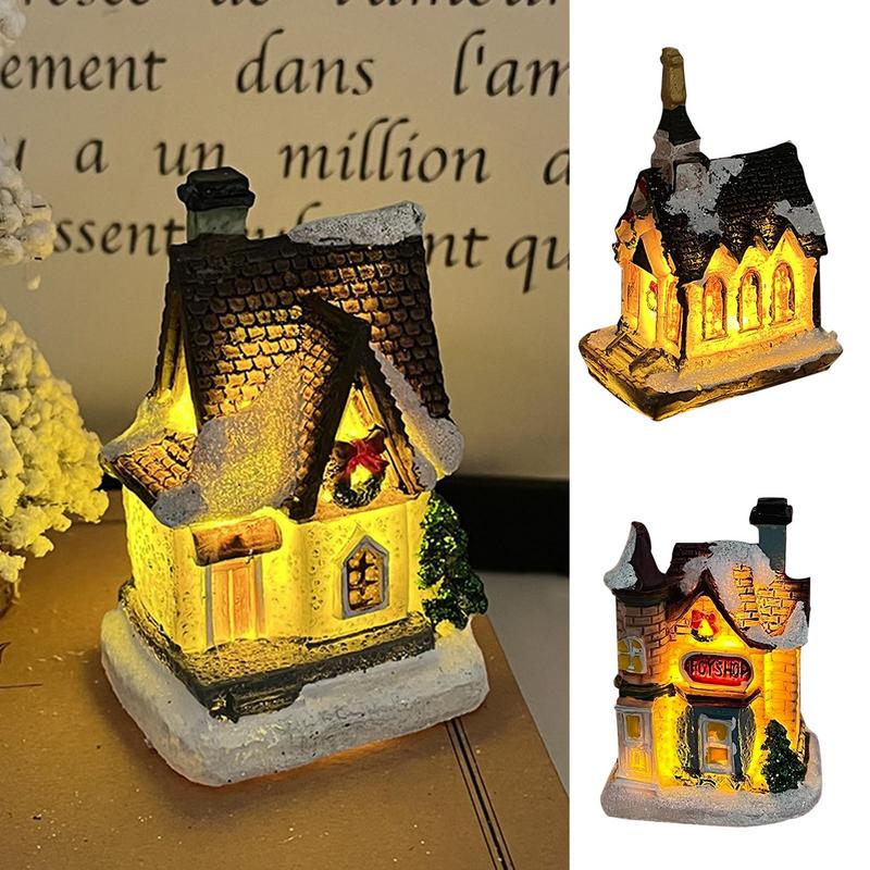 크리스마스 마을 주택 빈티지 가짜 농가 야간 조명, 미 - Collectible Vintage Lamps 리뷰 및 가격