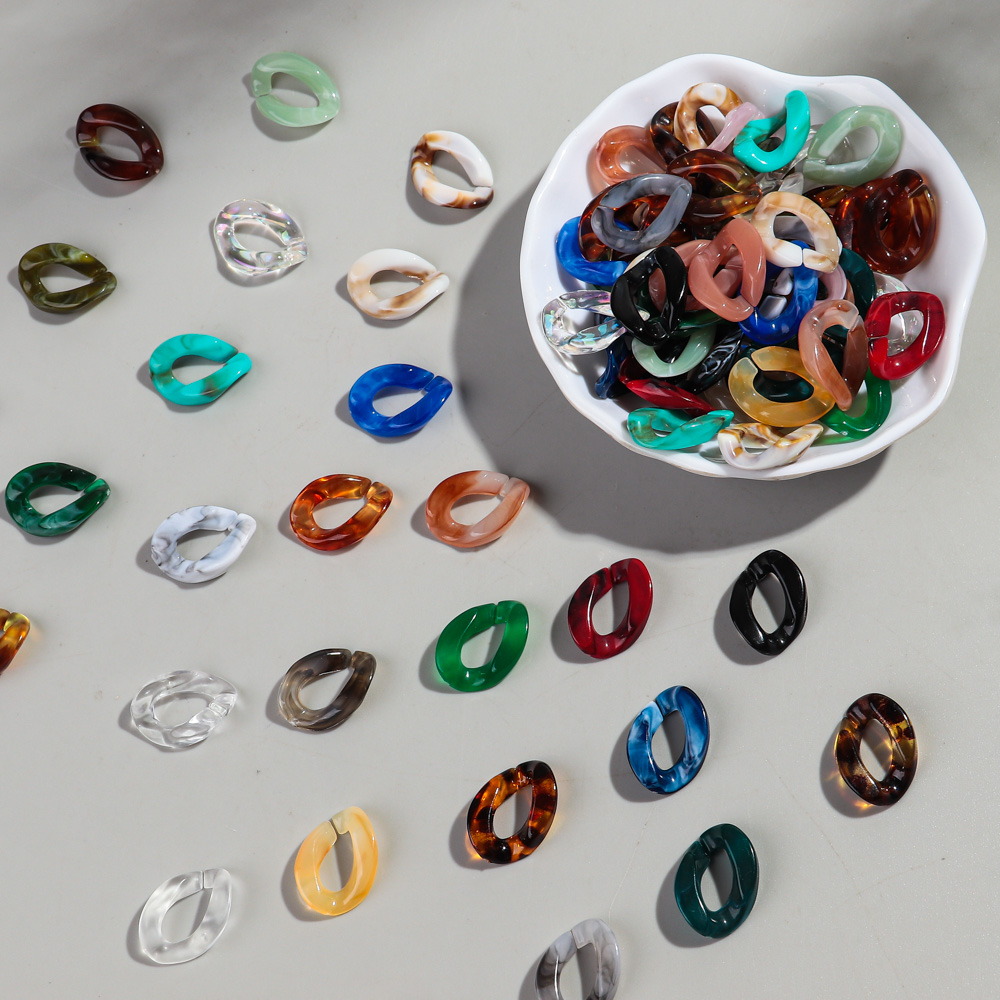 100pcs 대리석 색상 아크릴 17x23mm 불규칙한 - Vintage Collectible Marbles 리뷰 및 가격