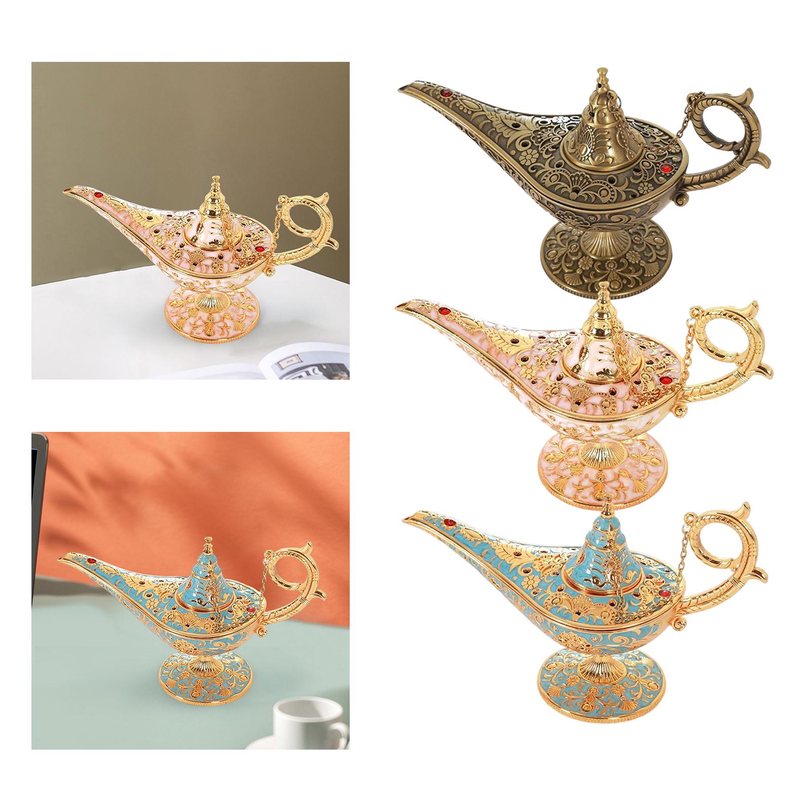클래식 소원 빛 램프 장식 조각 된 소장 선물 우아한  - Collectible Vintage Lamps 리뷰 및 가격
