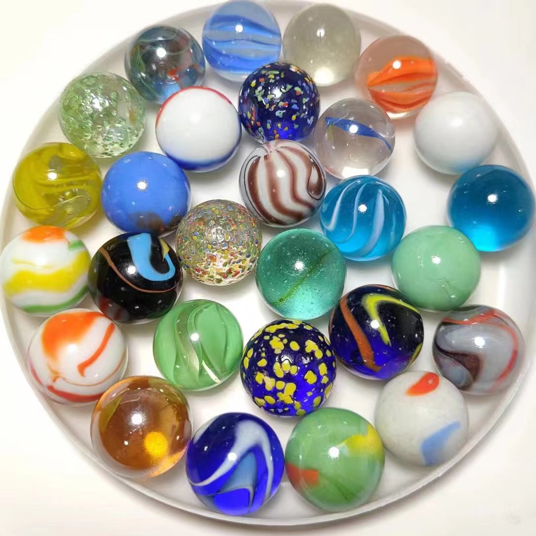 16mm 25mm 35mm 컬러 유리 구슬 단색 공예품 - Vintage Collectible Marbles 리뷰 및 가격