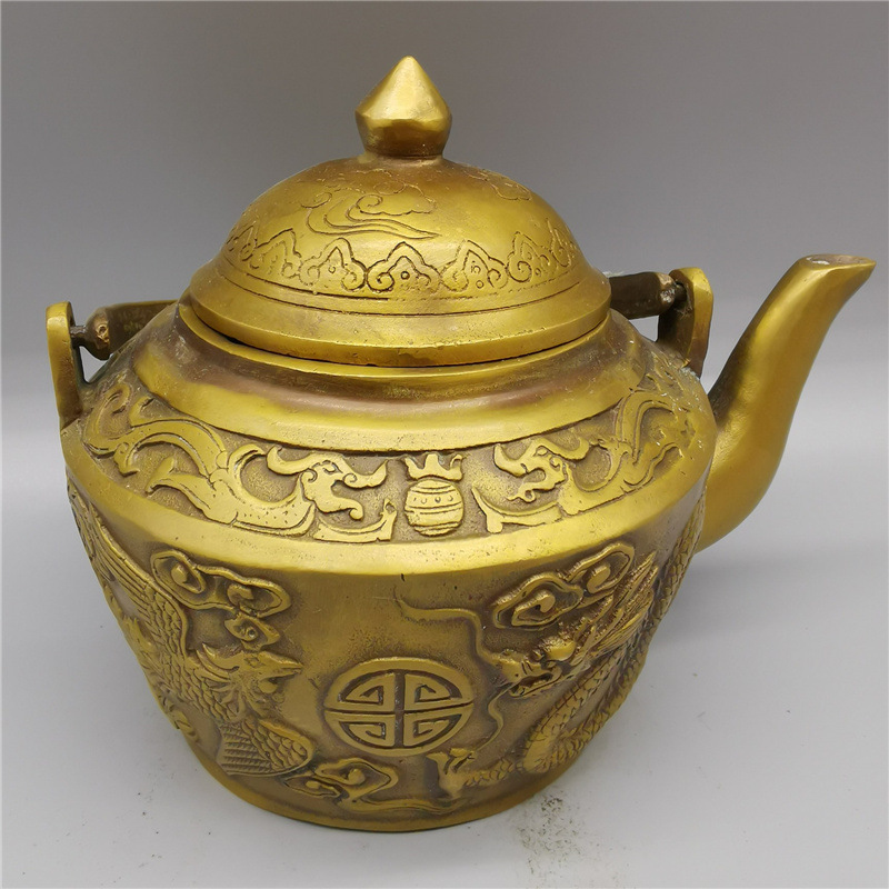 앤틱 스타일 수공예품 컬렉션: 빈티지 황동 용과 봉황  - Vintage Collectible Market 리뷰 및 가격