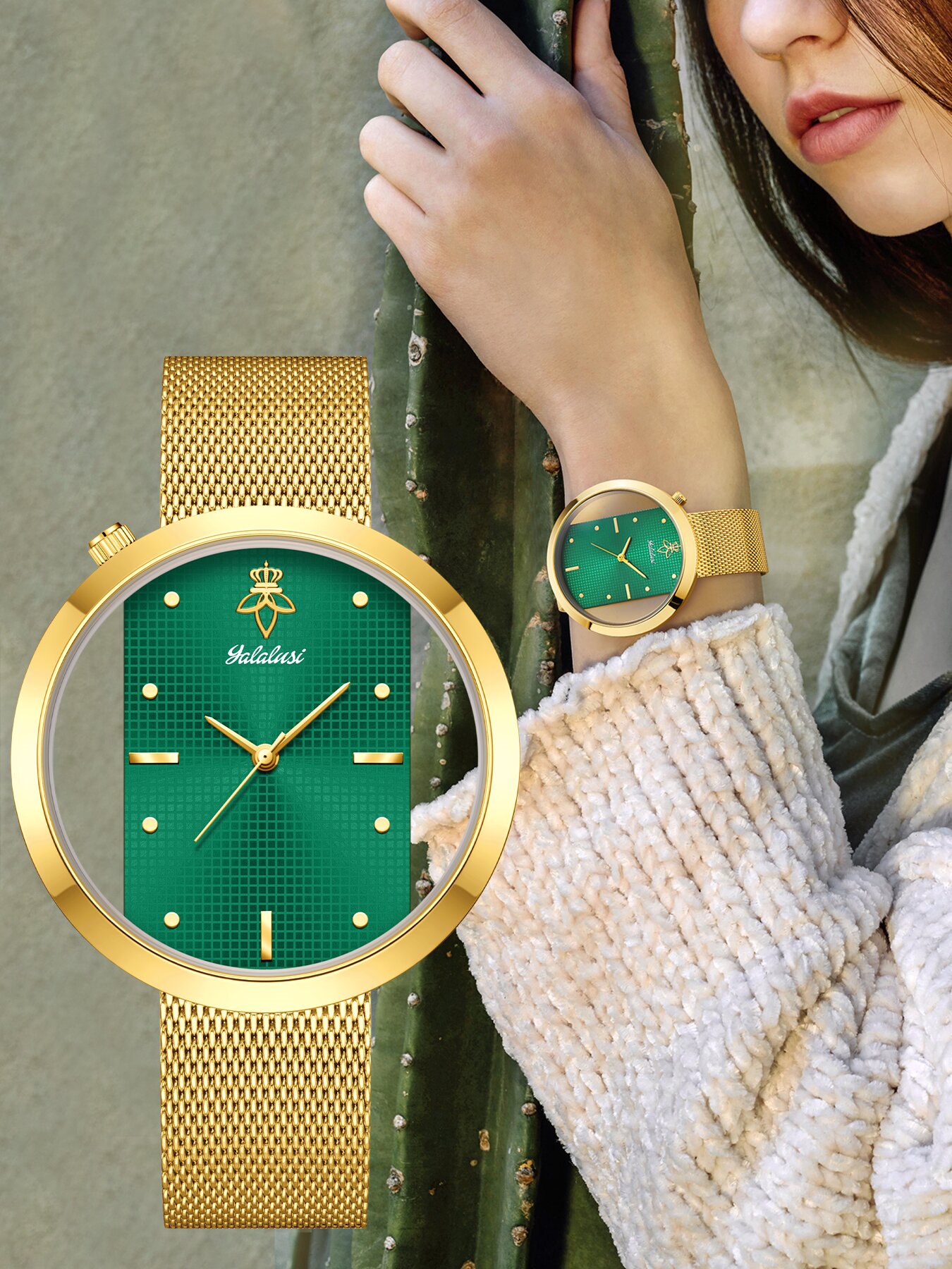 야라루시 빈티지 스타일 여성용 시계, 오픈워크 베젤과  - Vintage Watch Crystal 리뷰 및 가격