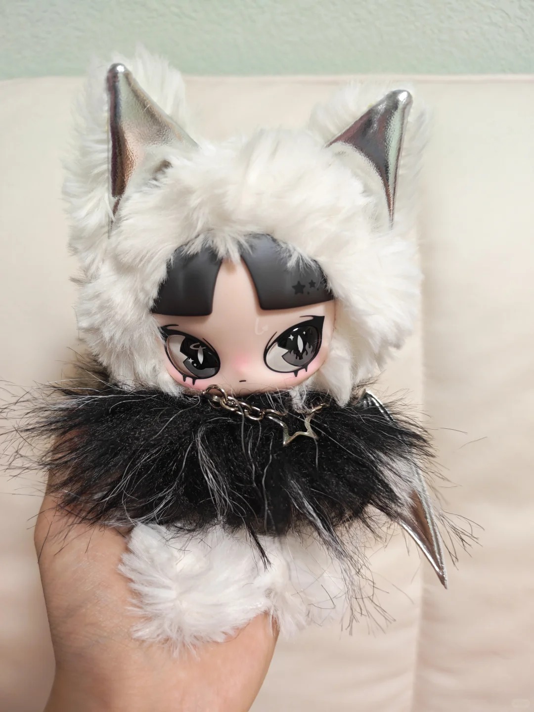 오리지널 인즈 이즈 앤젤 고양이 플러시 인형 실버 윙  - Collectible Collection 리뷰 및 가격