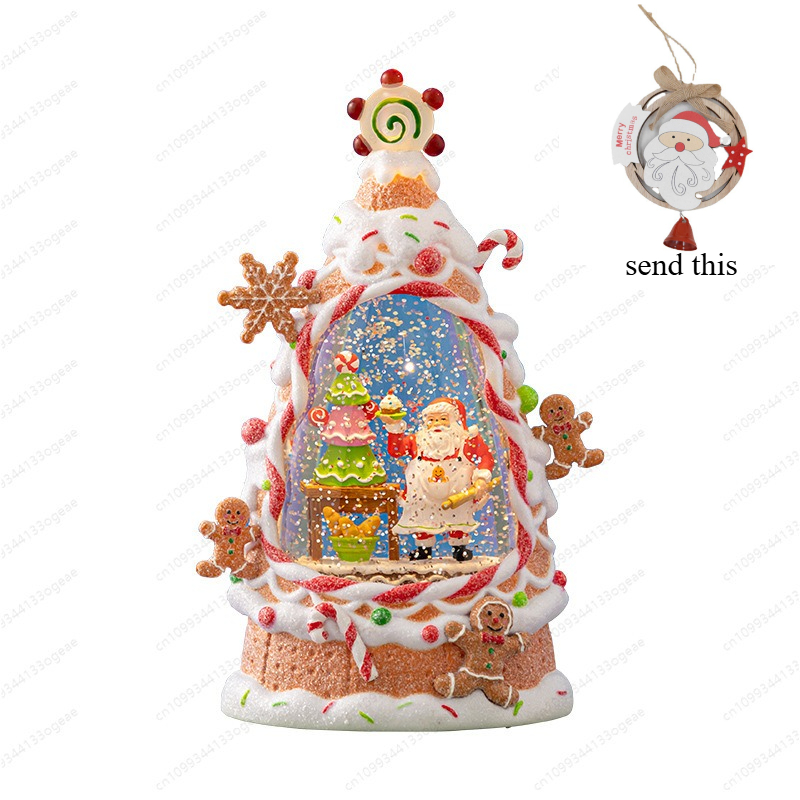 빈티지 스타일 크리스마스 랜턴 장식, 애니메이션 산타클 - Collectible Vintage Lamps 리뷰 및 가격